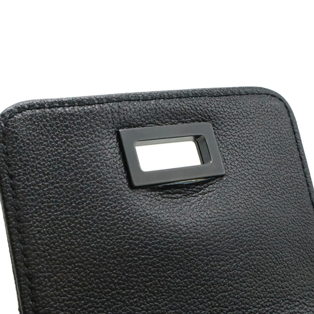 CHANEL Black Leather Shoulder Bag - Picture 8 of 10